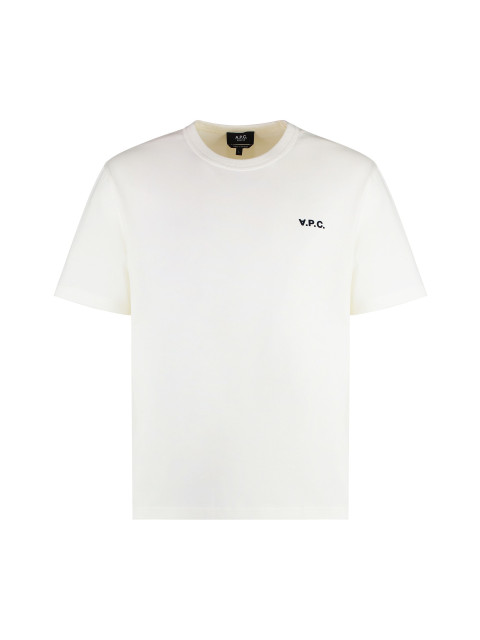 Boxy Petit VPC cotton crew-neck T-shirt