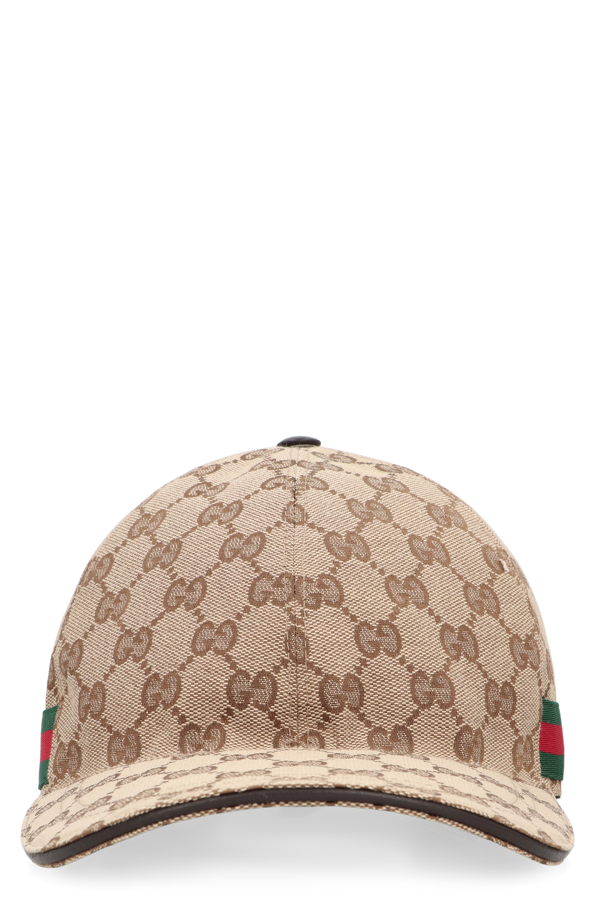 Baseball cap made of GG fabric