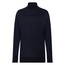 High collar sweater