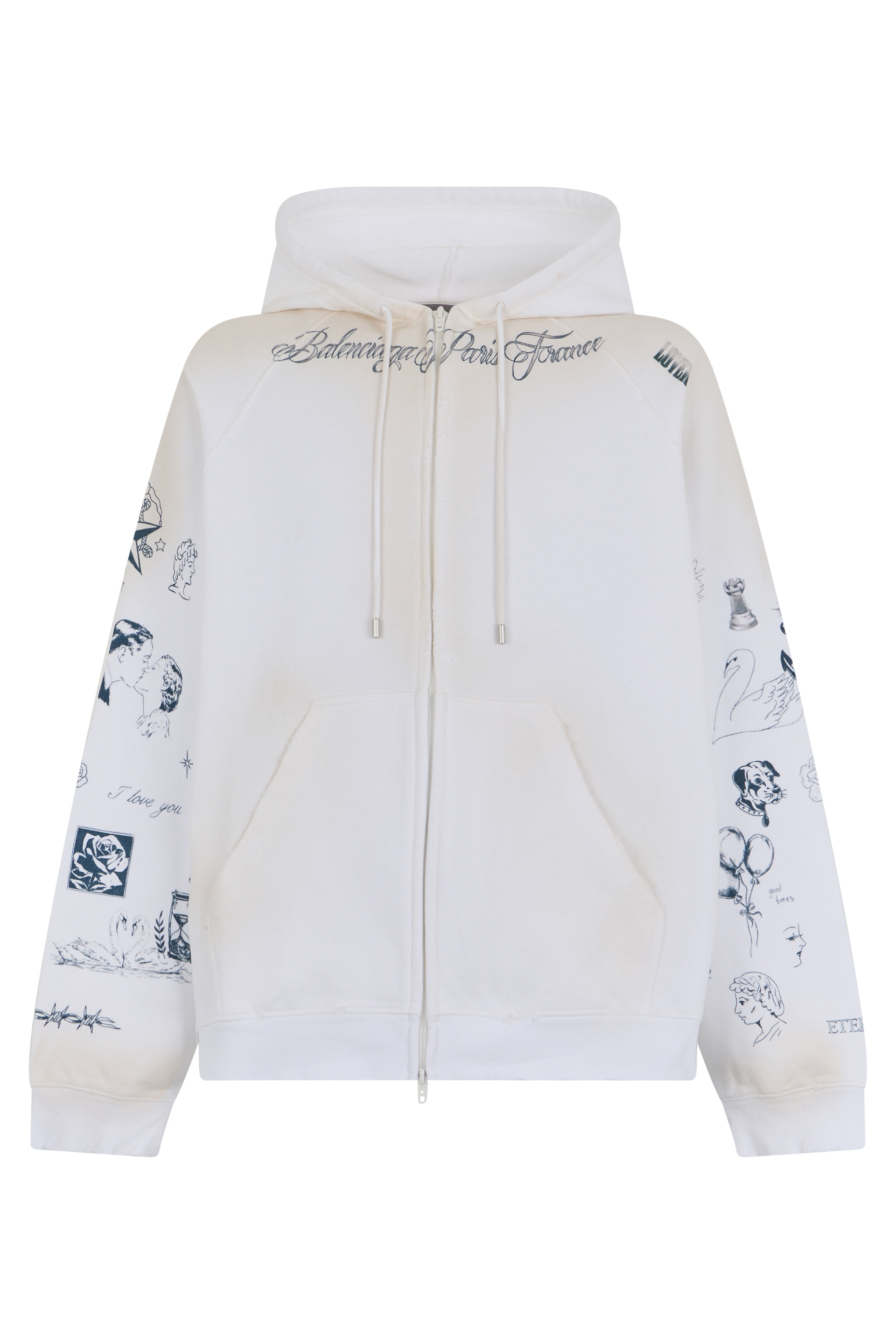 Sweatshirt with graphic details