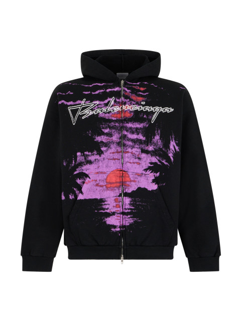 Hoodie with zip