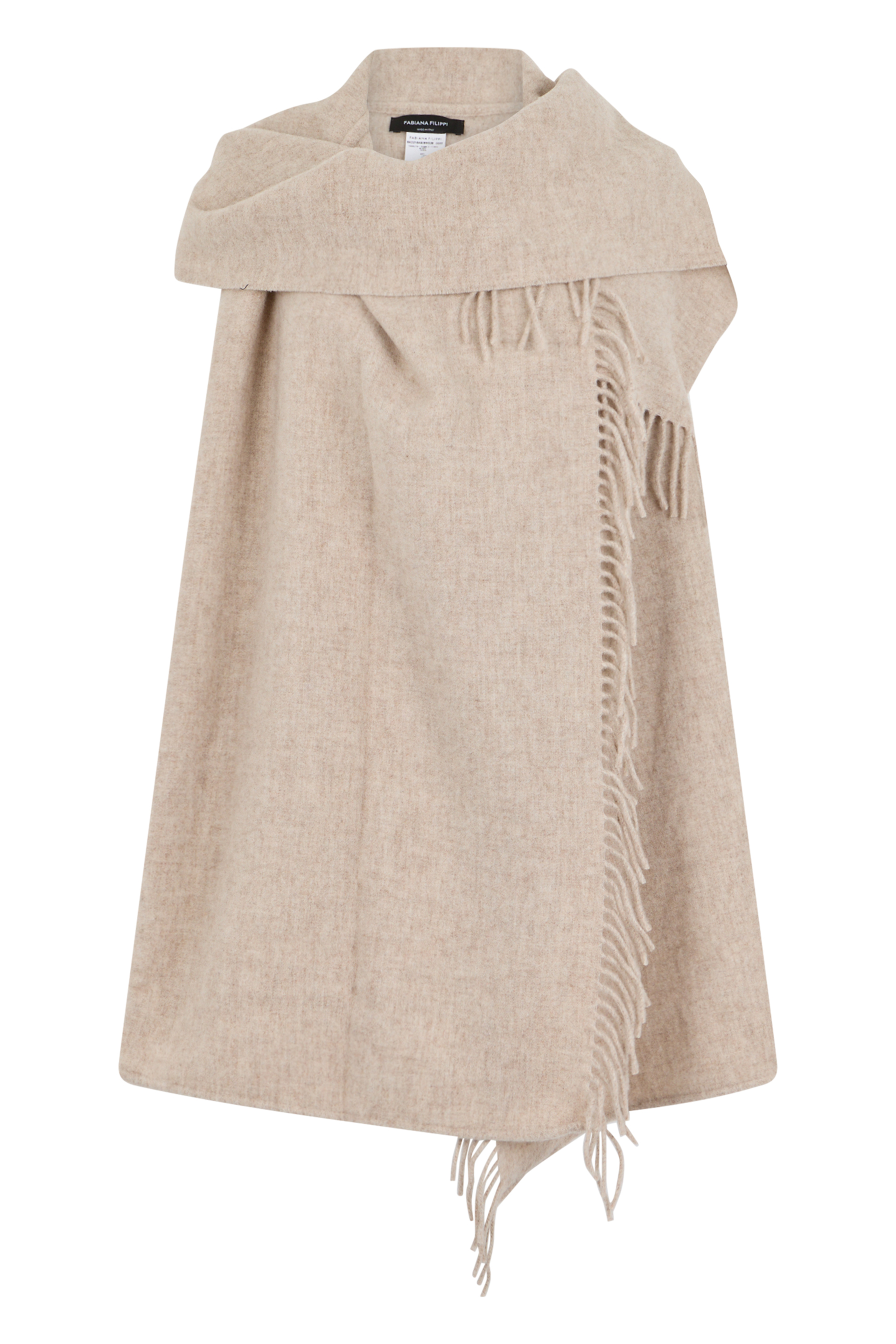 Scarf with fringes