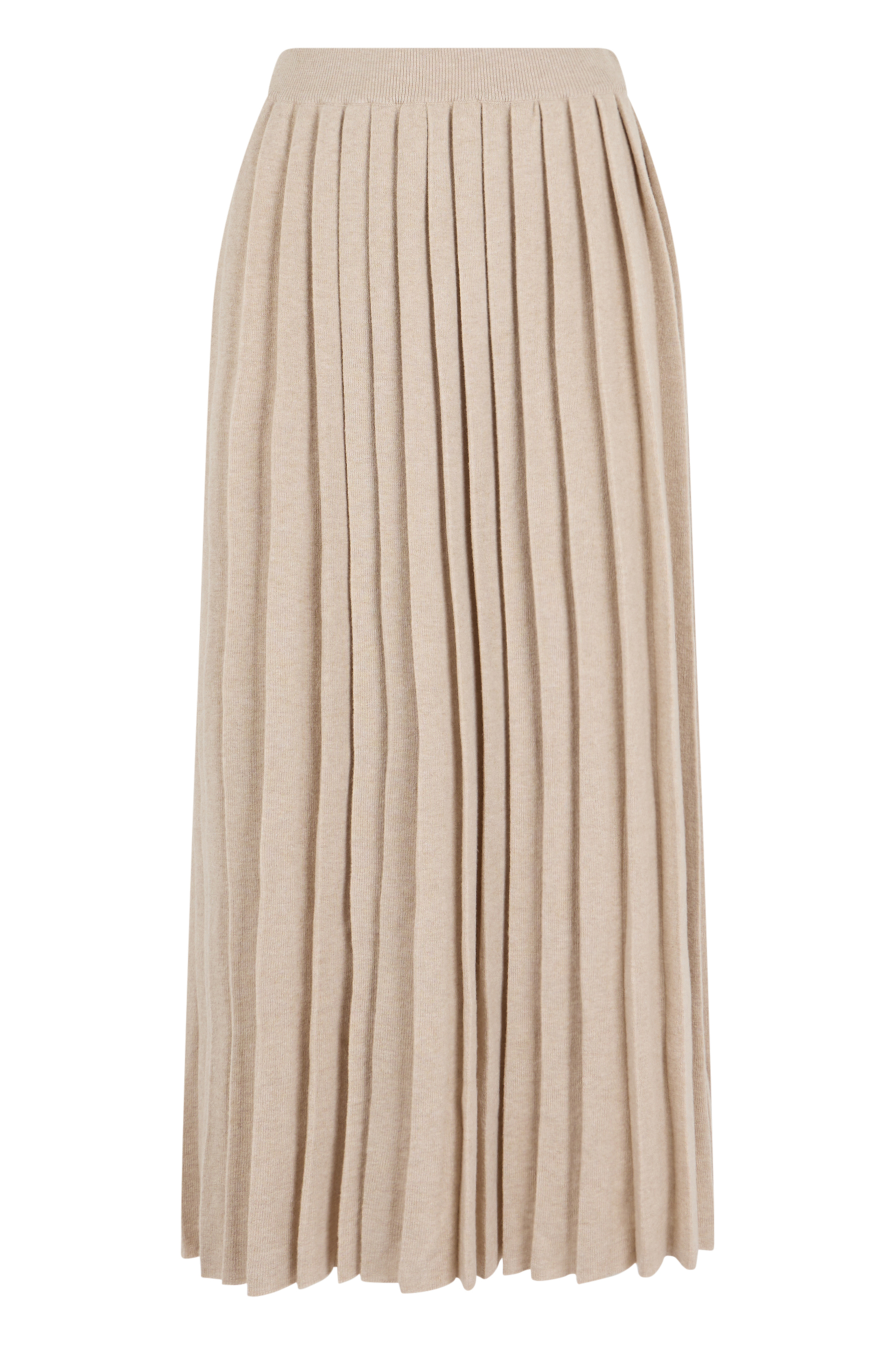 Long skirt with pleats