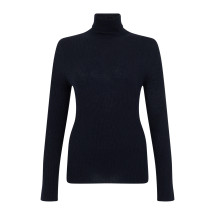 Sweater with High Collar