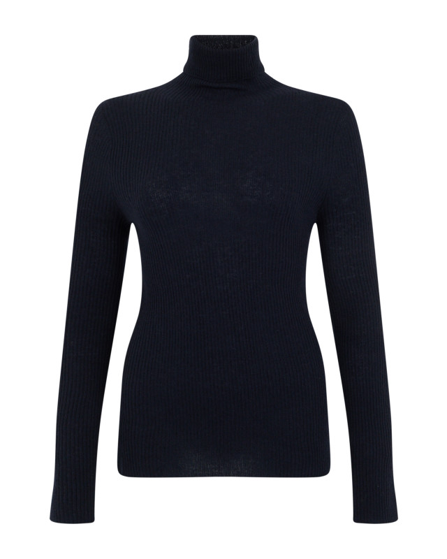 Sweater with High Collar