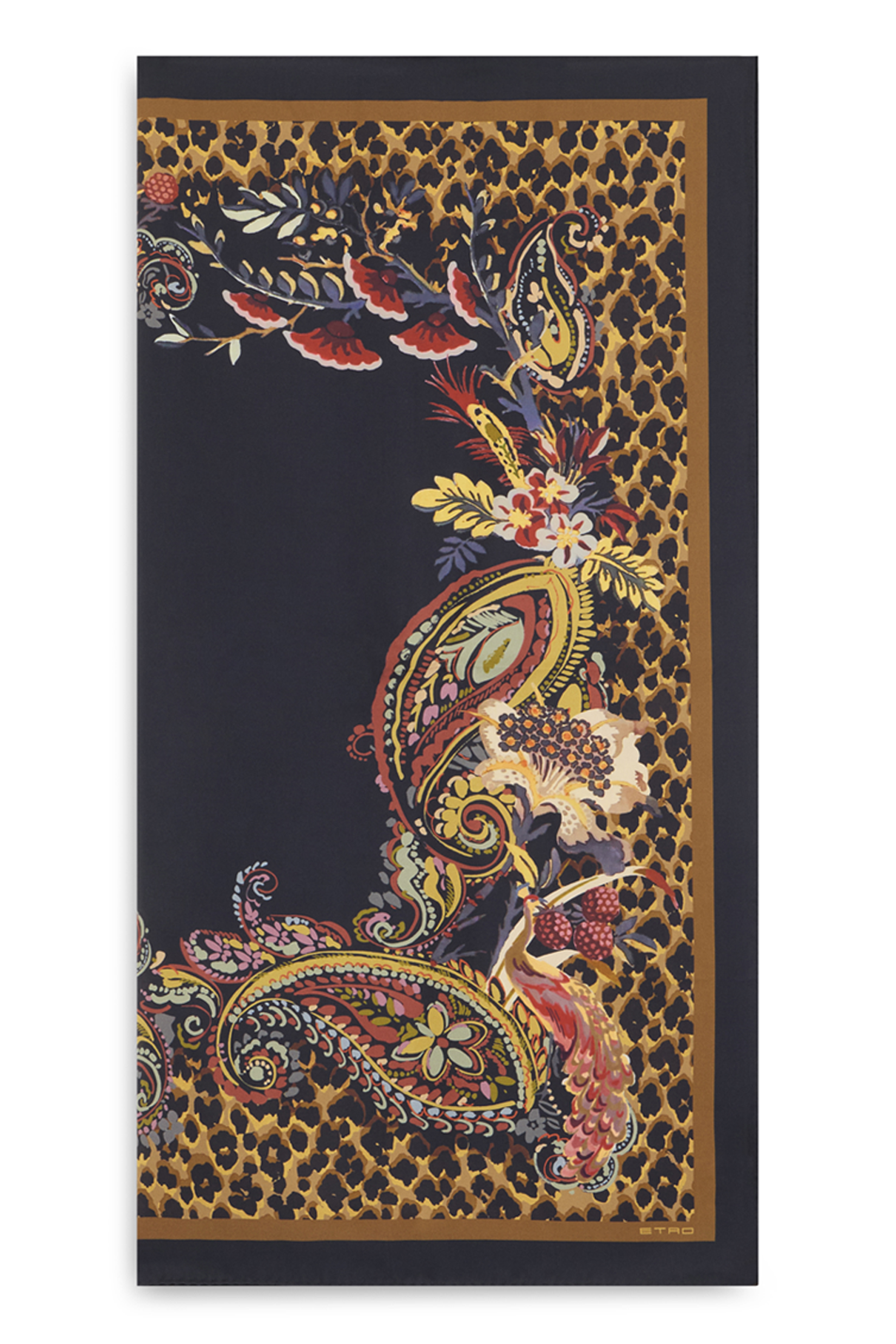 Animal print scarf