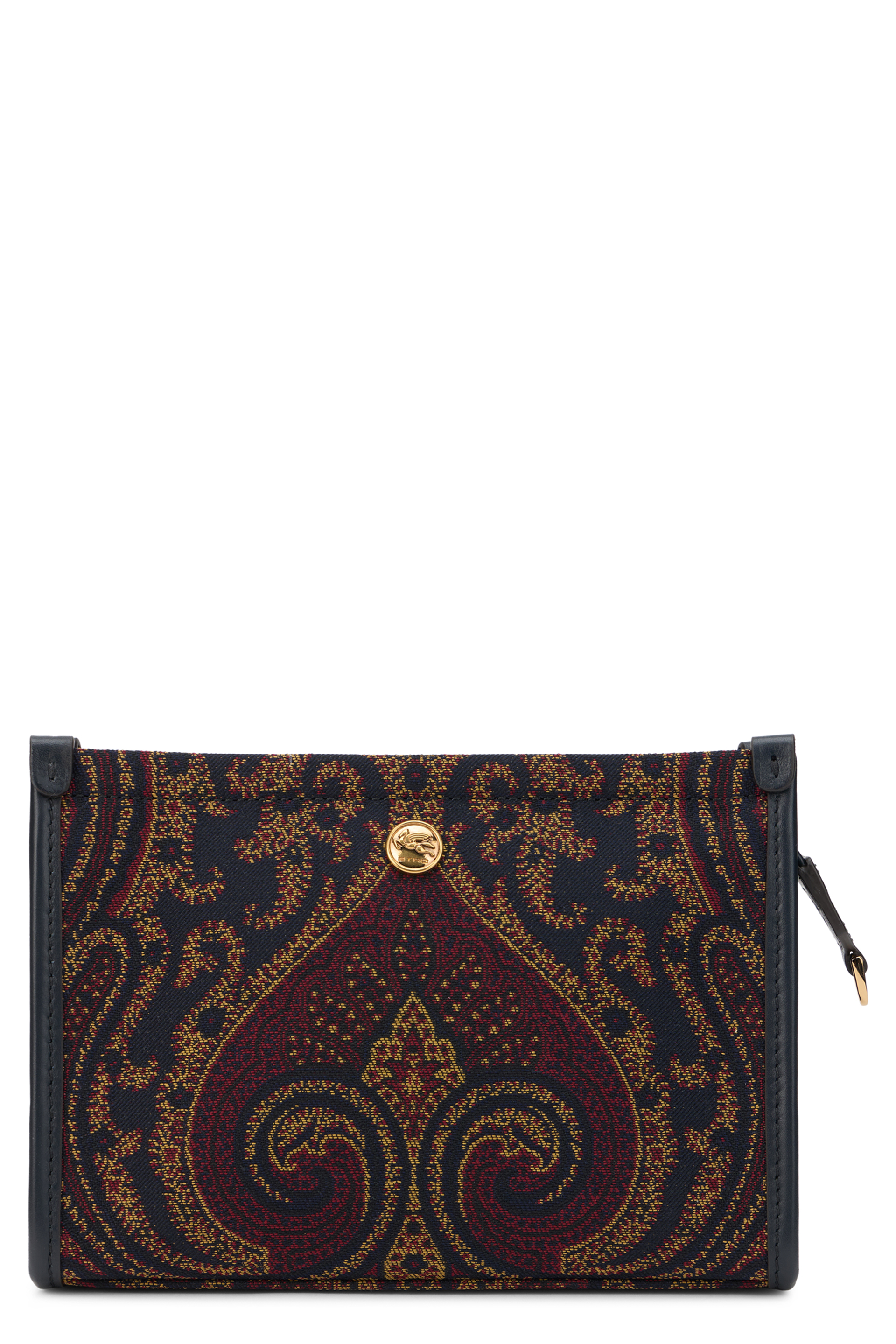 Pouch with paisley pattern