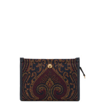Pouch with paisley pattern