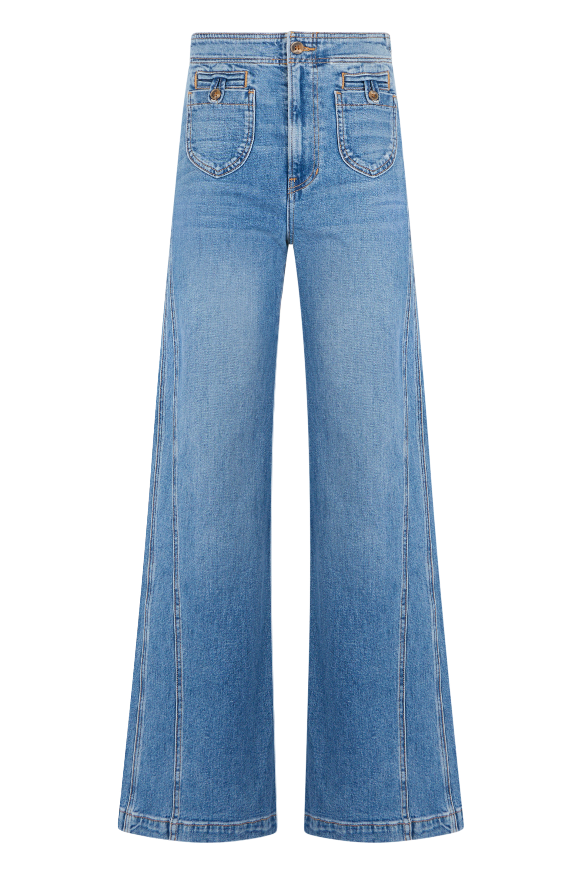 Flared jeans