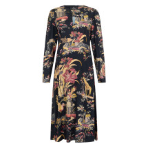 Long dress with print