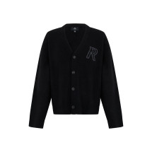 Cardigan with distinctive embroidery
