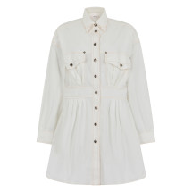 Dress with buttons