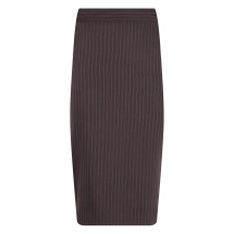Fitted midi skirt