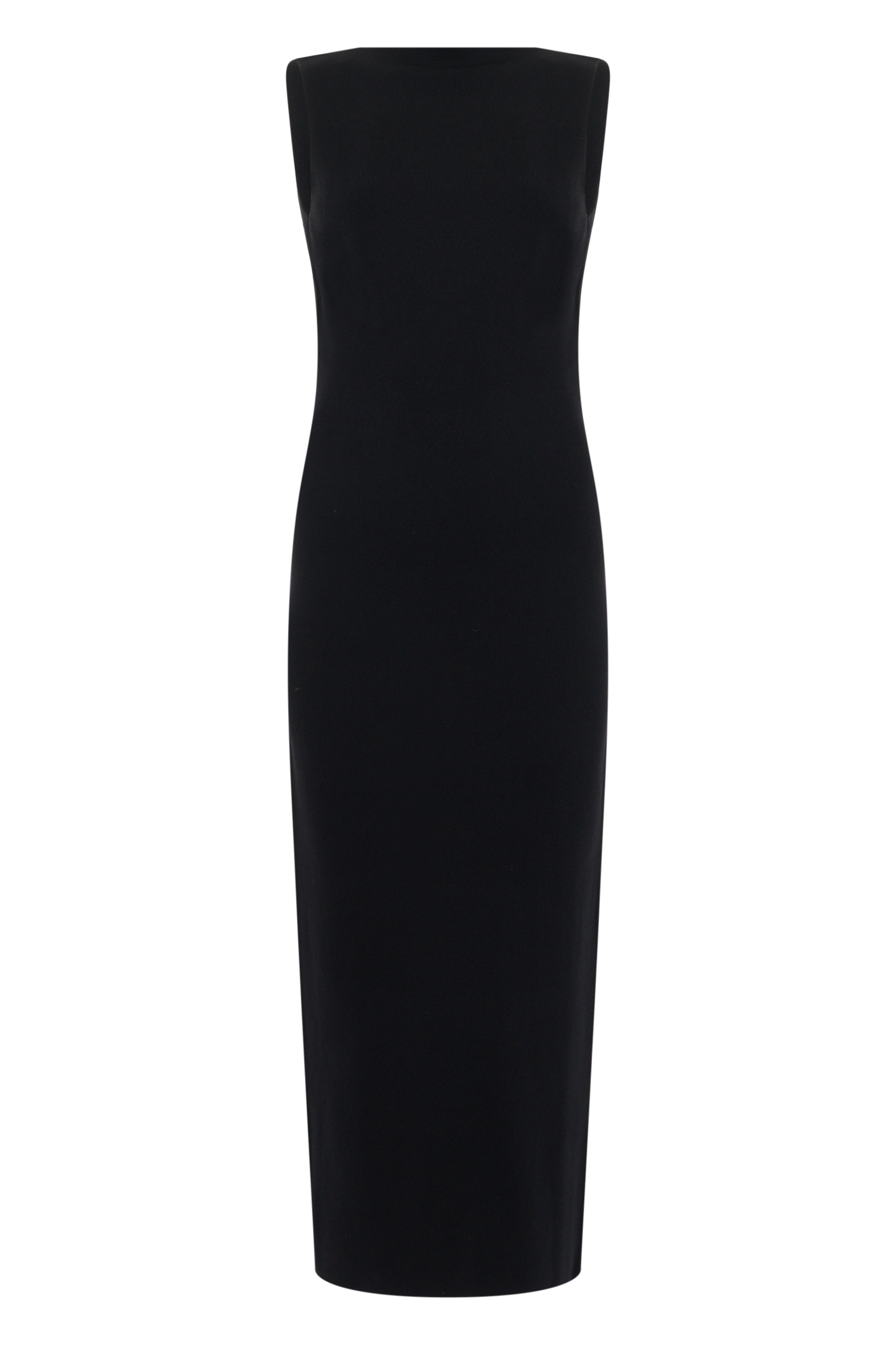 Long dress without sleeves