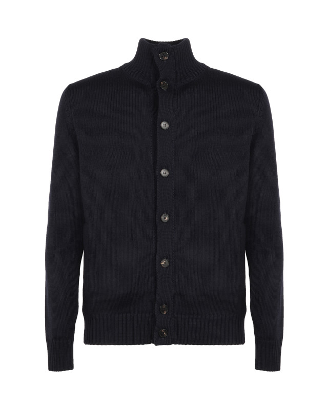 Cardigan in wool