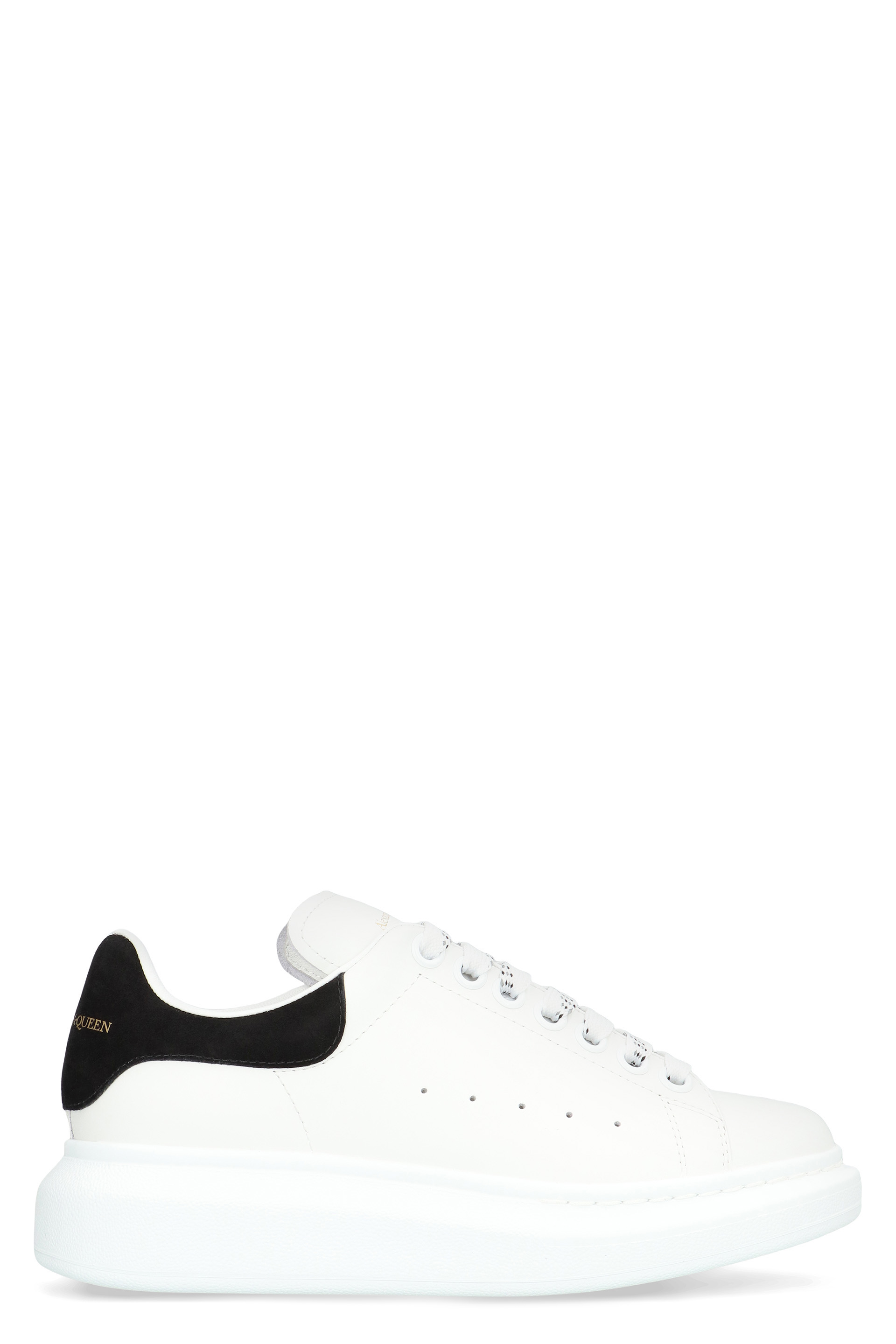 Leather chunky sneakers