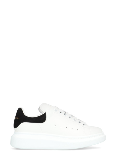 Leather chunky sneakers