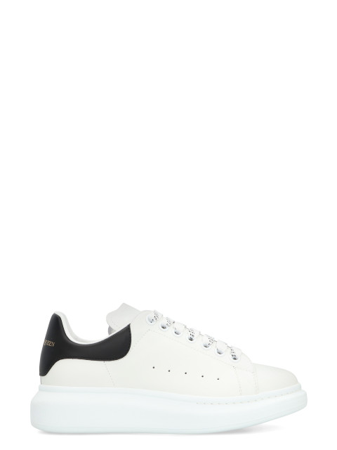 Leather chunky sneakers