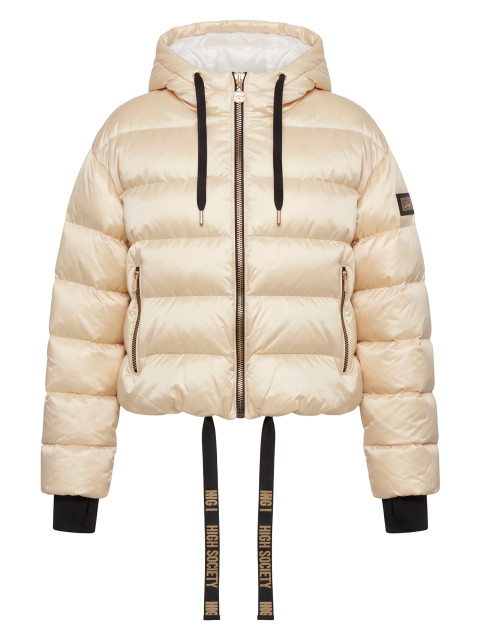 Padded jacket with hood