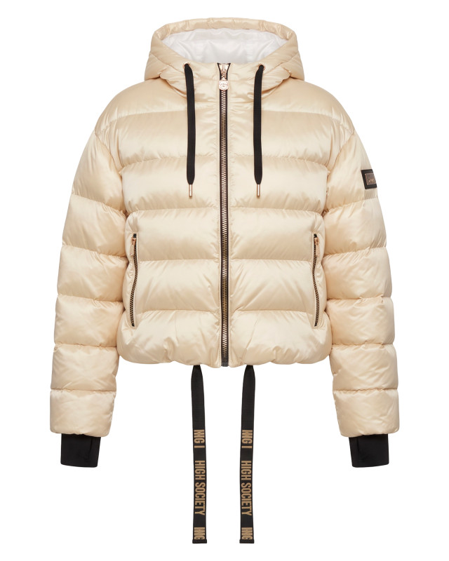 Padded jacket with hood