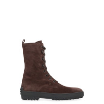 Ankle boot Winter Rubber in Suede Leather