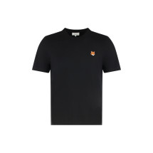 Round neck cotton T-shirt
