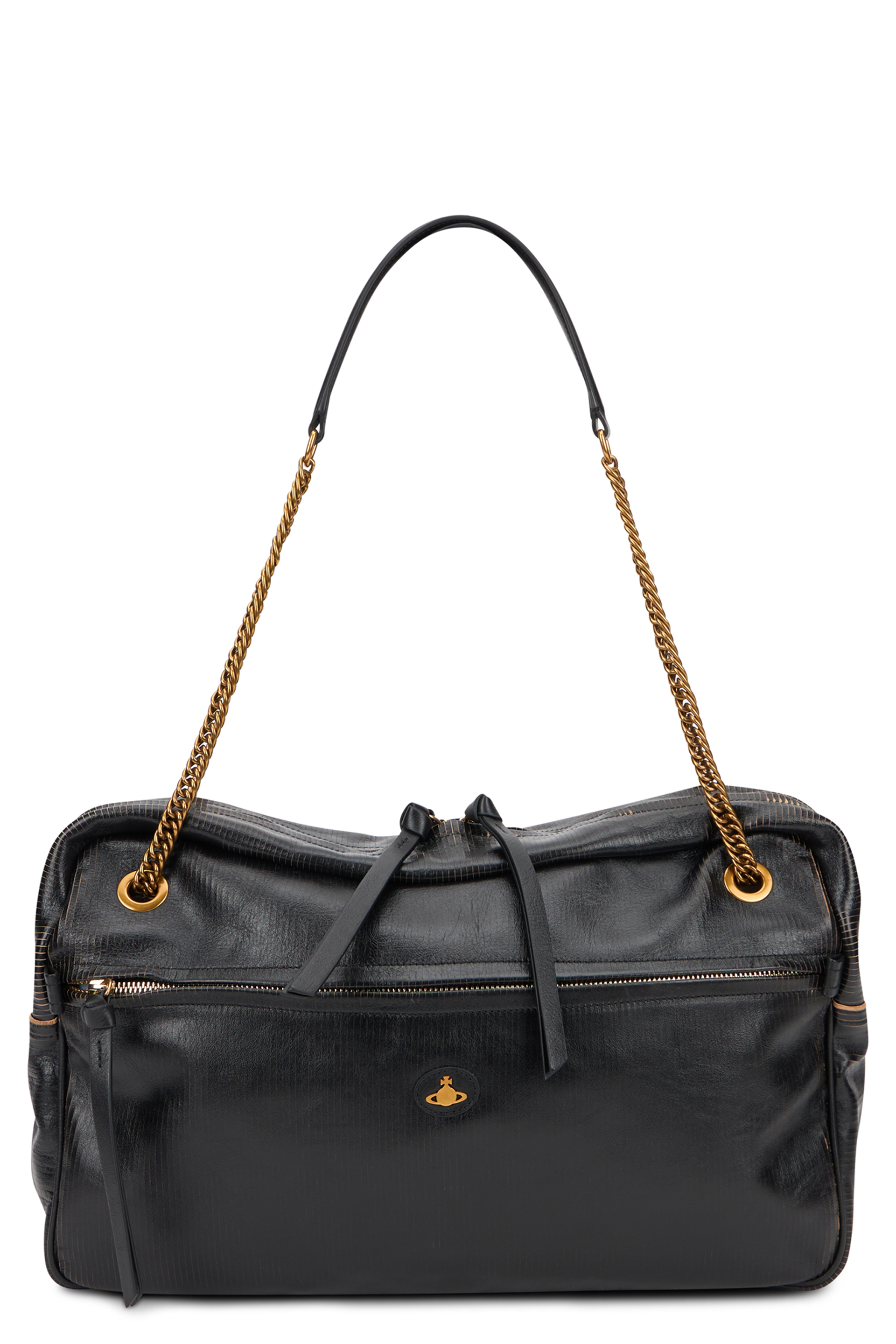 Dolce shoulder bag in leather