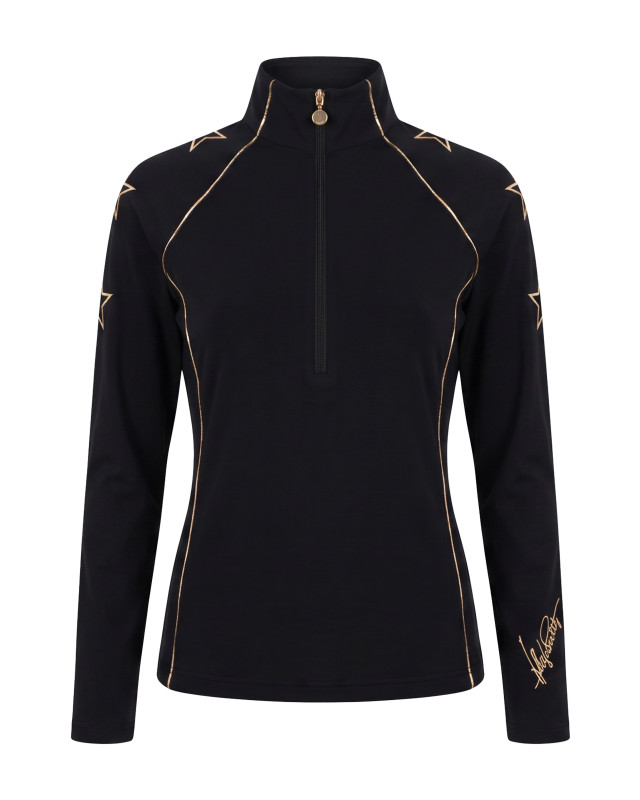 Shirt with zip