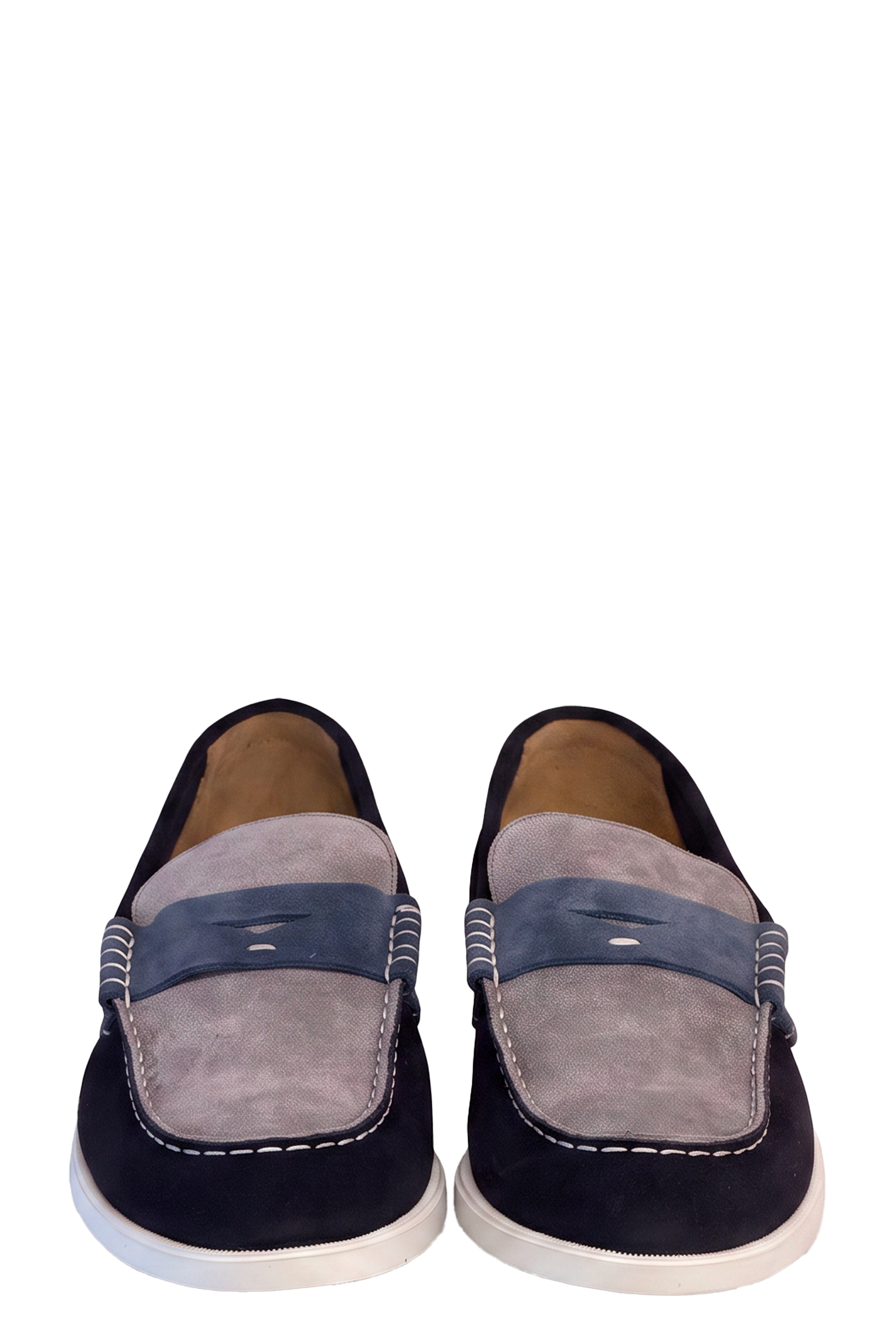 Bicolor loafers