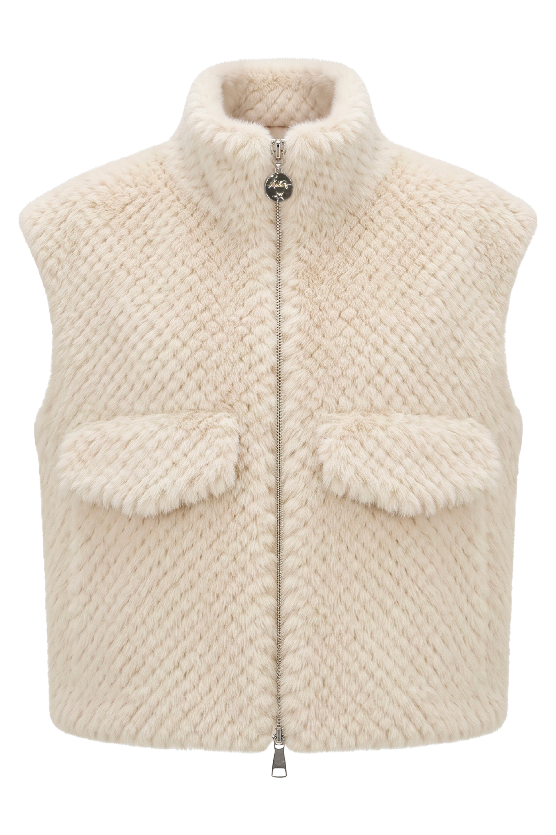Eco fur vest