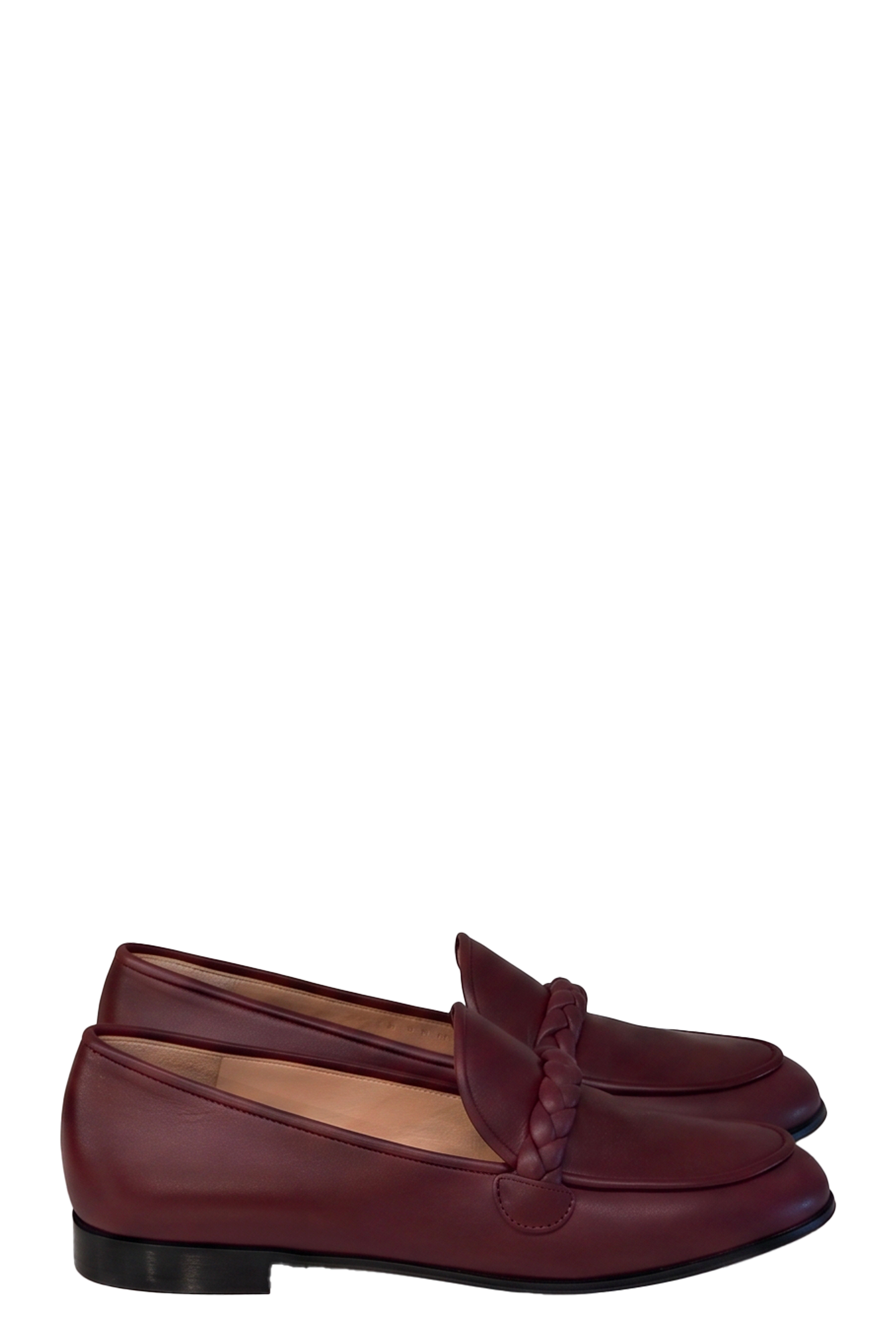 Leather loafers