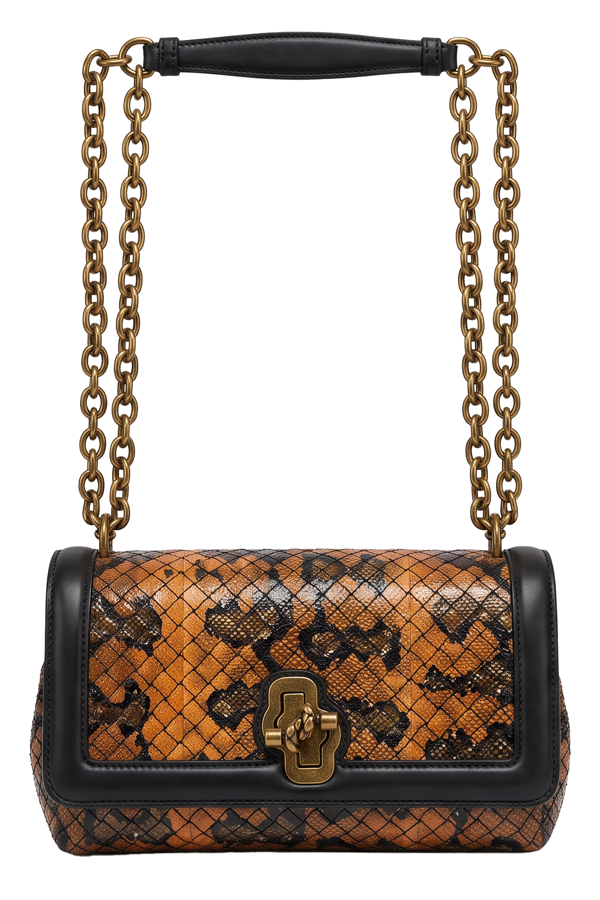 Leather crossbody bag