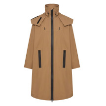 Leather cape