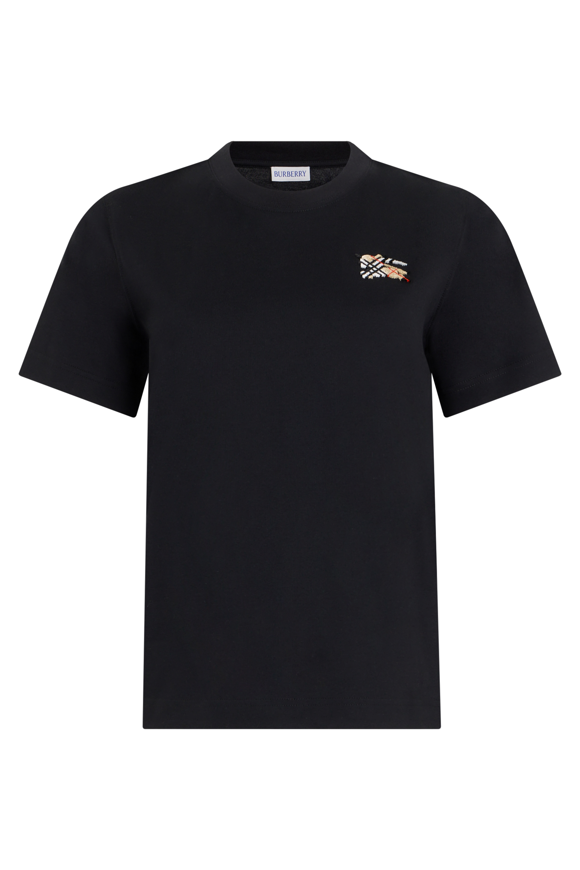 T-shirt with tartan detail