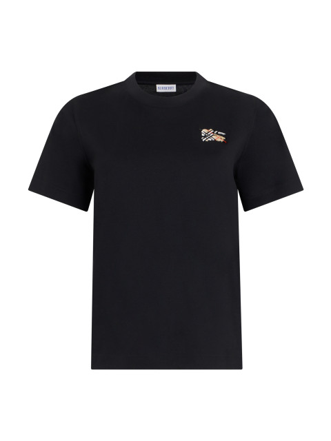 T-shirt with tartan detail