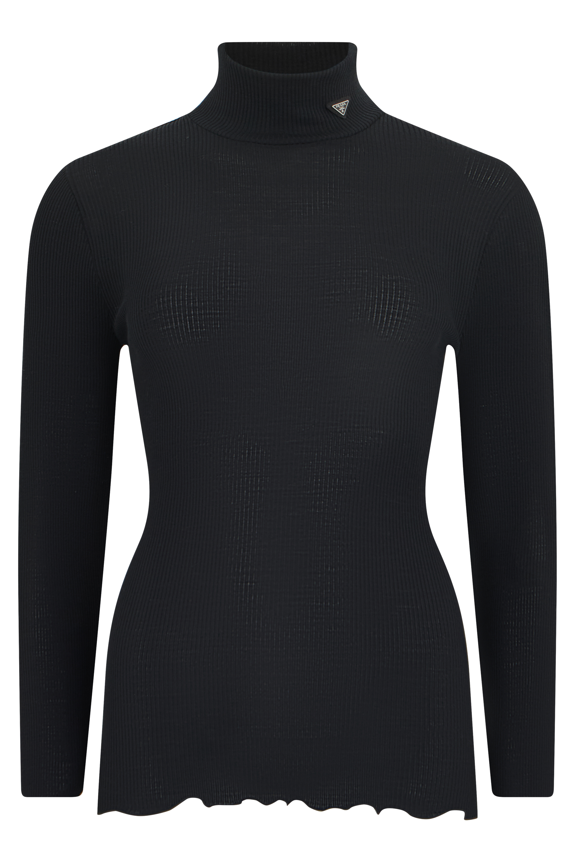 Sweater with High Collar