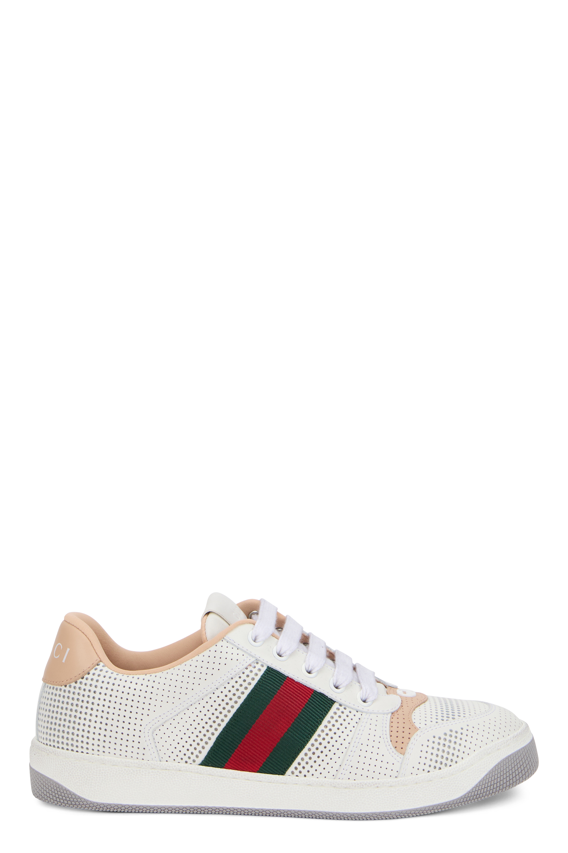 Sneakers with web band