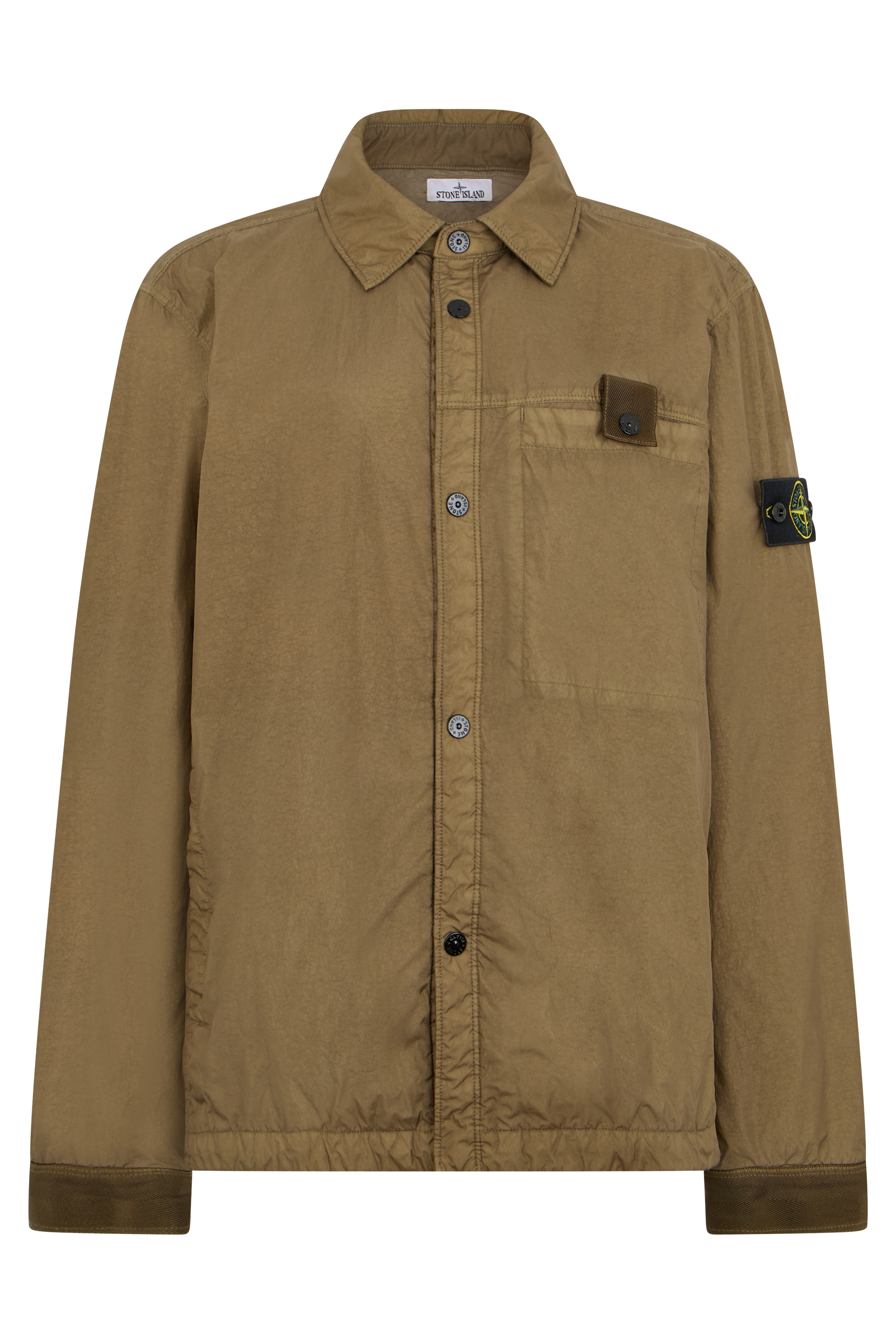 Raincoat with buttons