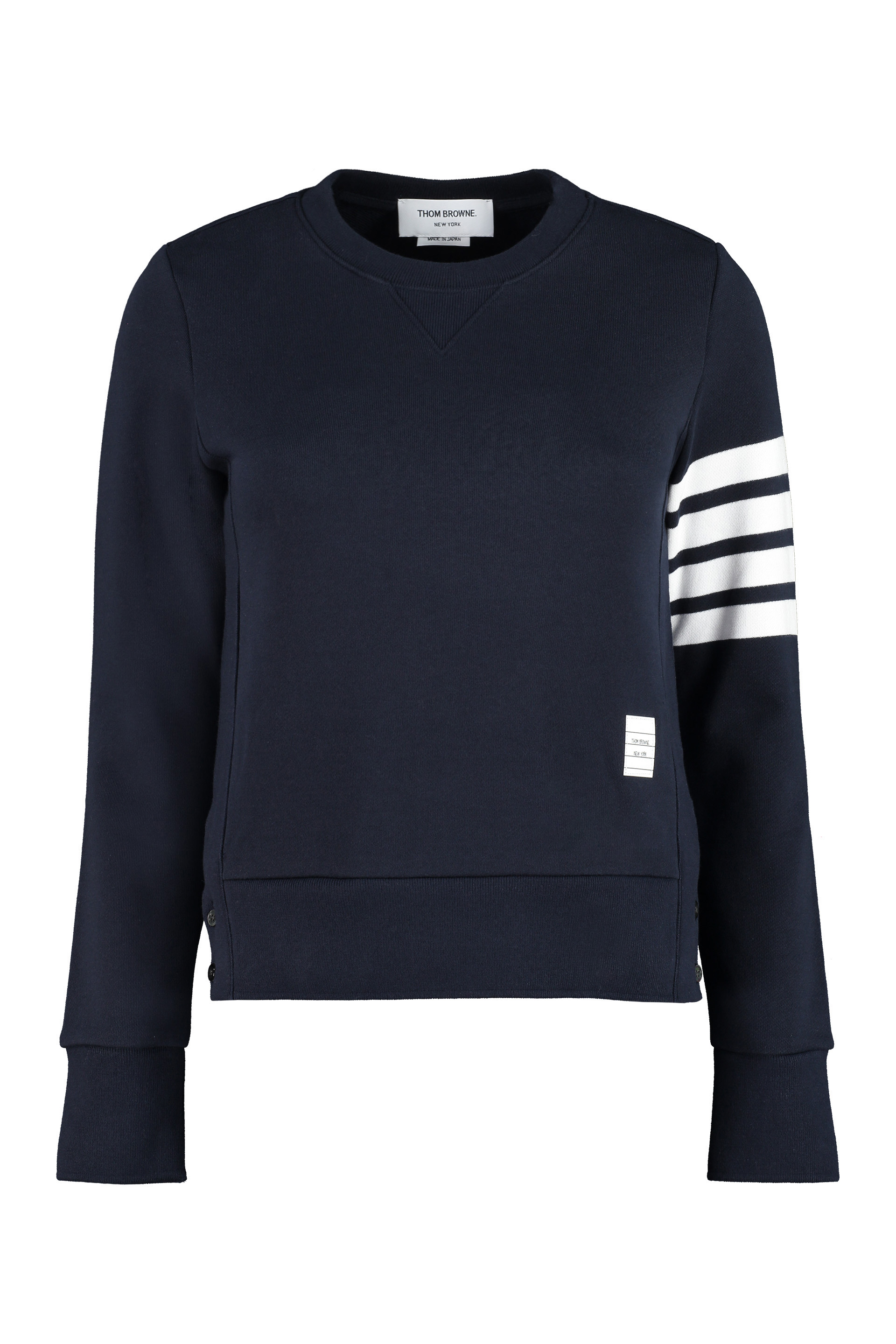 Cotton crew-neck sweatshirt