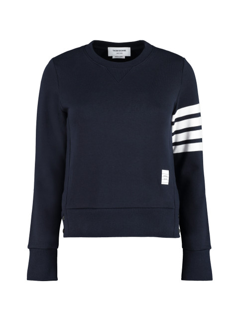 Cotton crew-neck sweatshirt