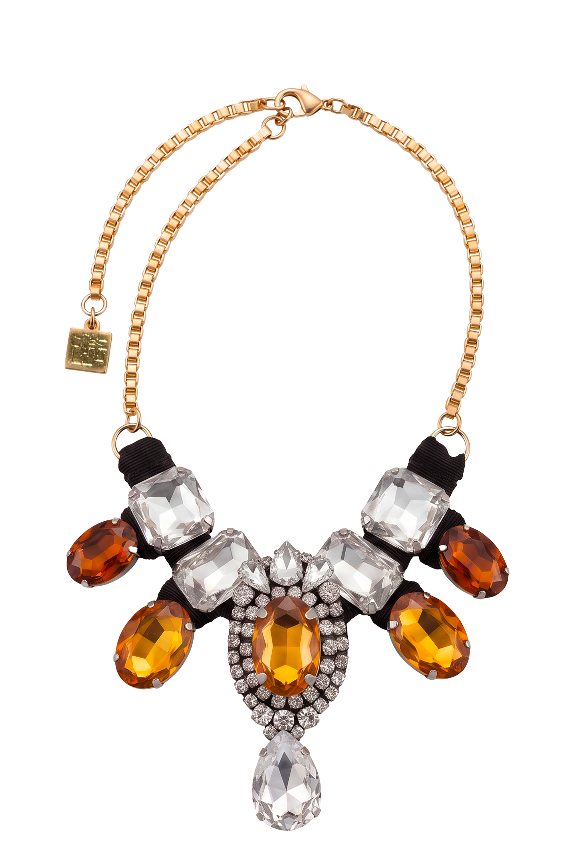 Necklace with stones