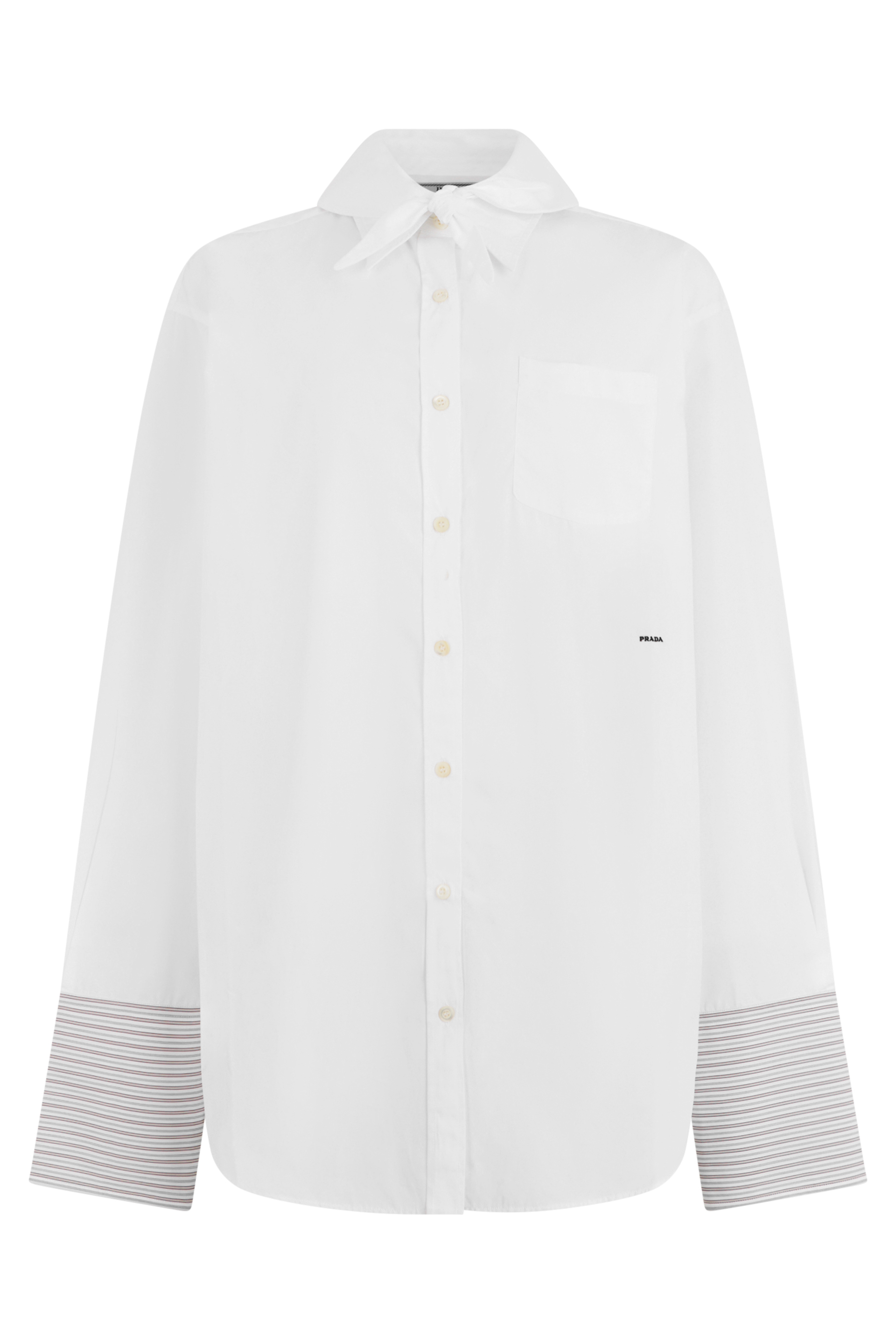 Shirt with bow