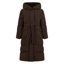 Long coat with hood