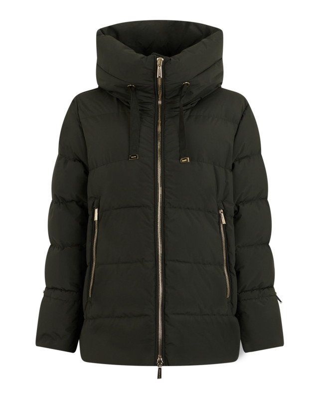 Padded jacket with hood