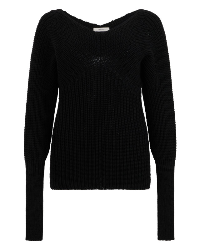 Sweater with V-neck