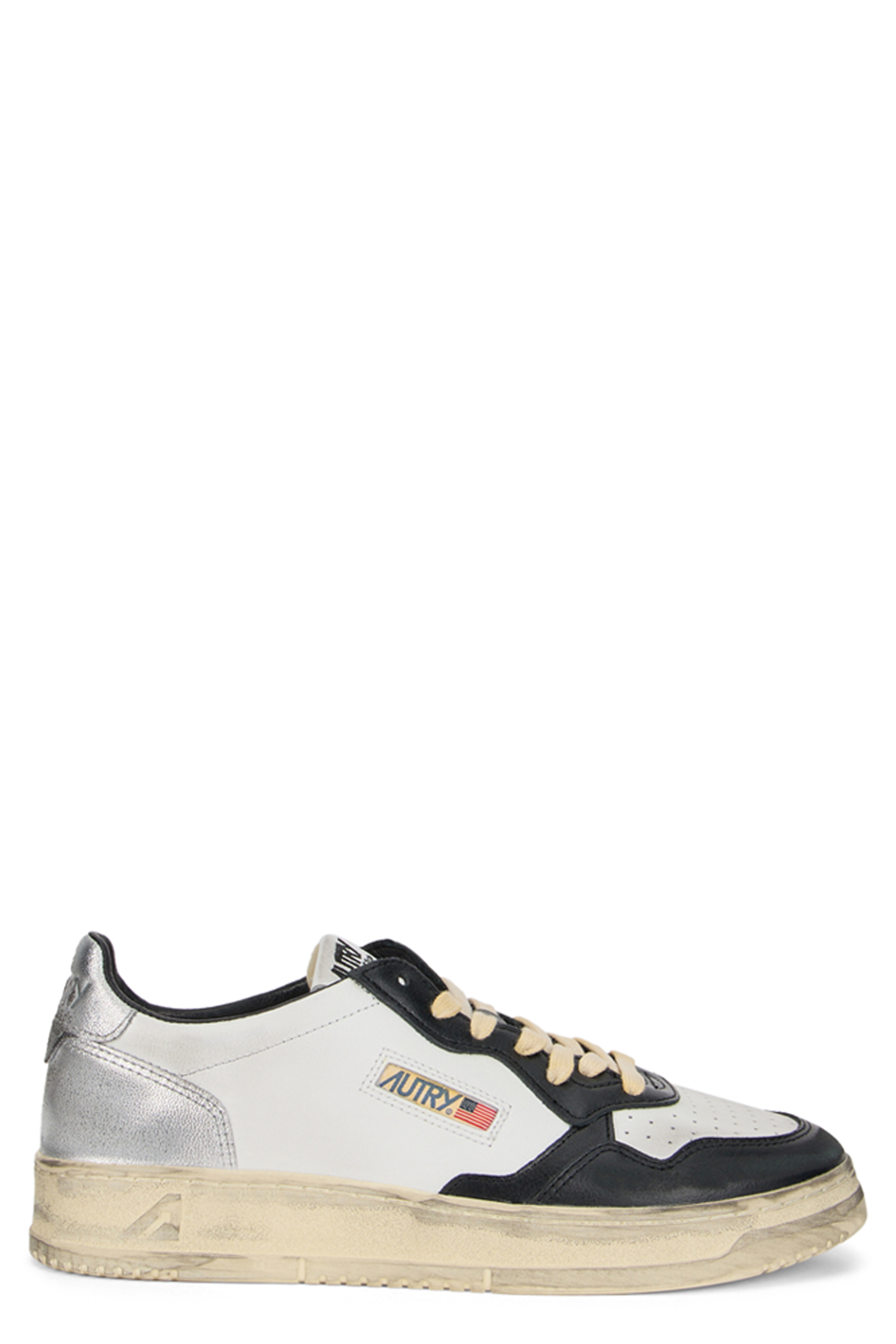 Sneakers with high sole