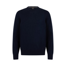 Wool crew neck sweater