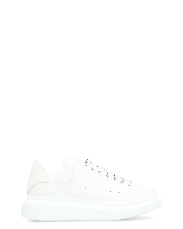 Leather chunky sneakers