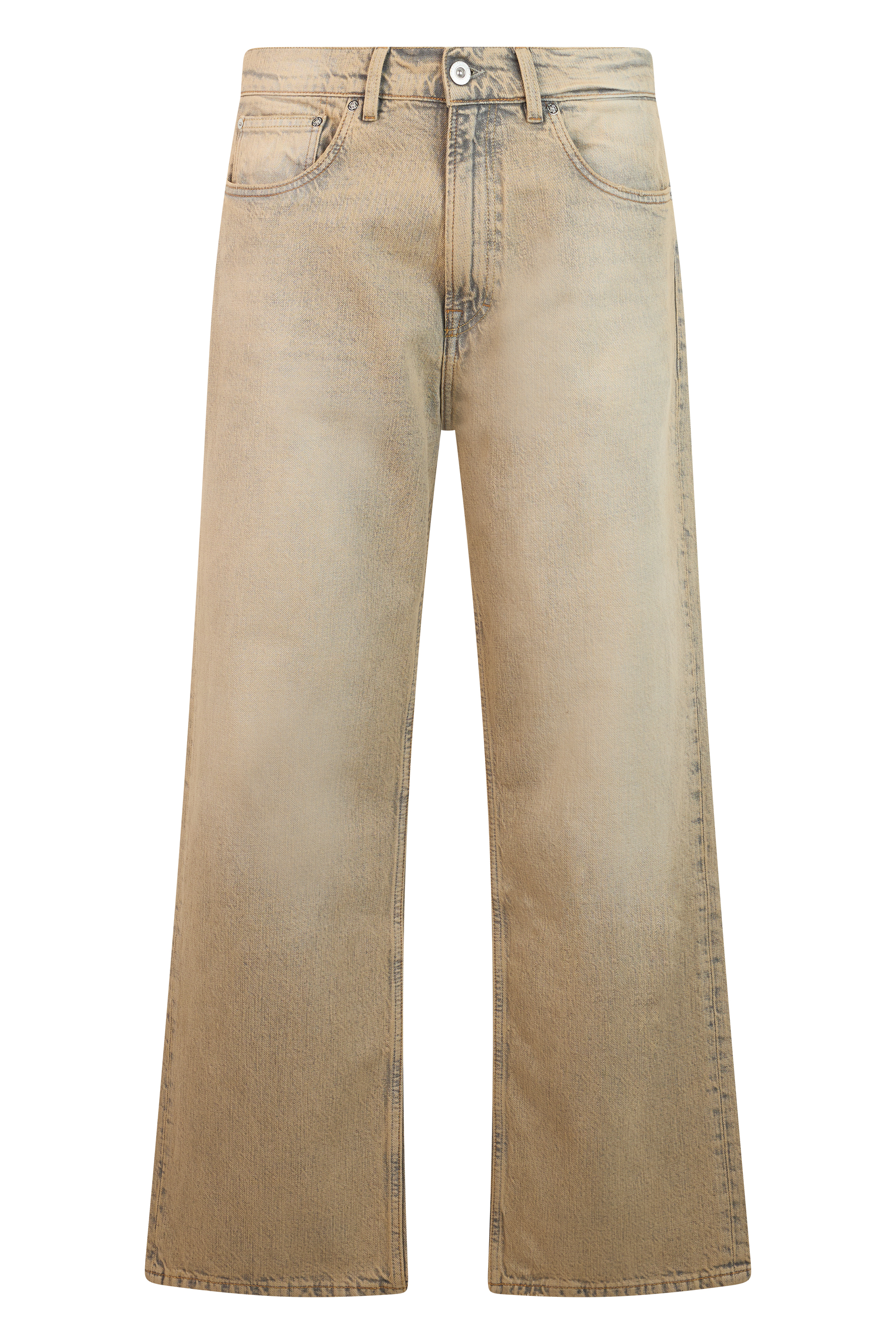 Jeans with wide legs