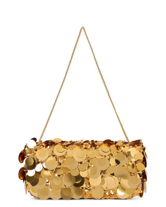 Shoulder bag with sequins